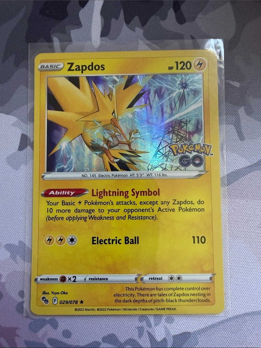 ⚡ Zapdos Pokémon Character Card Lot | 3 Holo Cards | Legendary Pokémon ✨5/$25✨